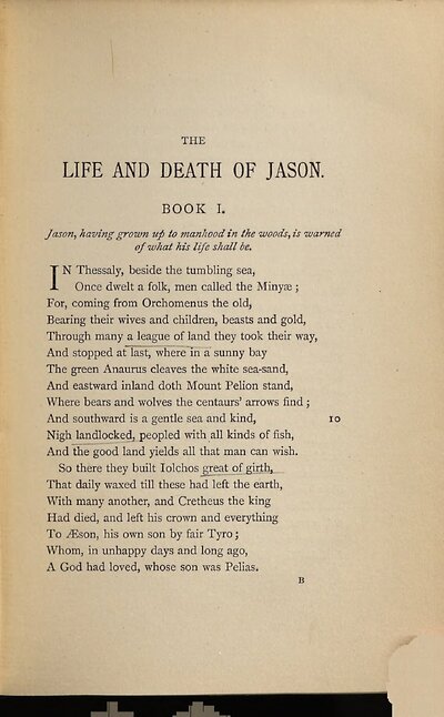 The poetical works of William Morris, V
