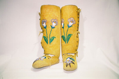 squaw boots moccasins