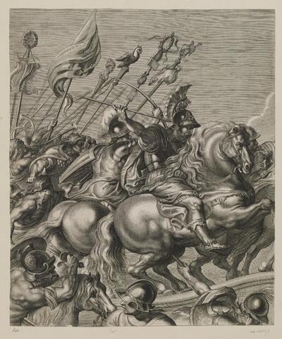 The Battle against the Amazons
