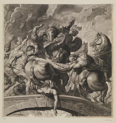 The Battle against the Amazons
