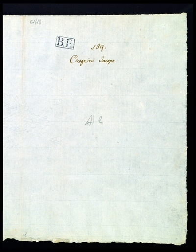 Lettere di Cicognini, Jacopo a Lodovico Antonio Muratori (1728)