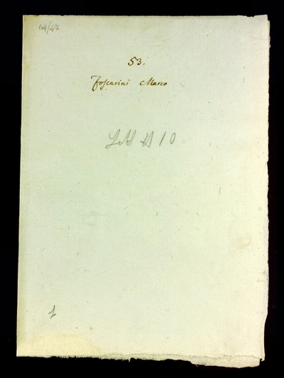 Letters from Foscarini, Marco a Lodovico Antonio Muratori (1735-1749)