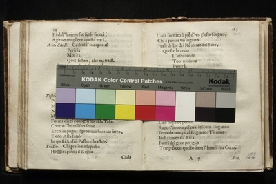 L'innocenza di Davide illesa dai fvrori di Savllo. Oratorio del Sig. Marchese Francesco Sacrati, consecrato all'Altezza Serenissima di Francesco II Dvca di Modona Reggio, & c. Posto in Musica dal Signor Carlo Ambrogio Lonatj