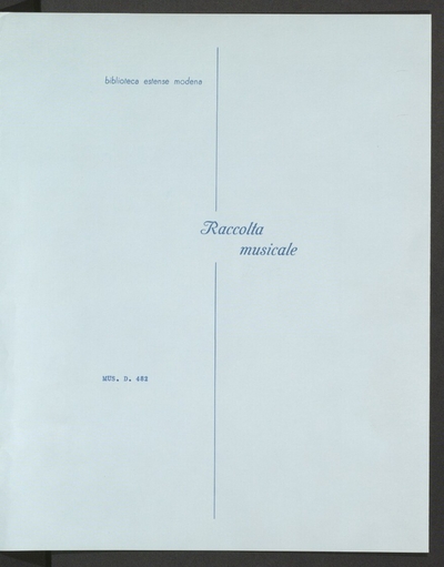 Dardanus. Tragédie lyrique en quatre actes représentée pour la première fois devant leurs majestés à Trianon le 18 Septembre 1784 et par l'Academie R. de musique le 30 Novembre suivant, mise en musique par Mr. Sacchetti. Partit.