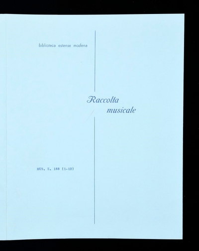Sinfonia a 2 vv.ni, 2 viola, 2 ob. 2 corni in Dis ex B., violone e basso