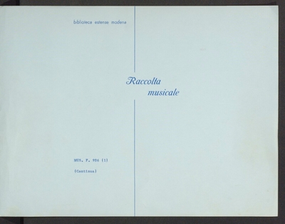 Buona figliola. Dramma giocoso in 3 atti. Parole di Goldoni. In Roma 1766. Partit. e parti