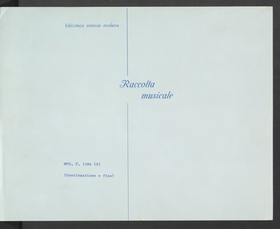 Lucio Vero. Opera del signor Torri in tre parti [per voce sola, violini e b.c.] Partit.