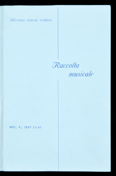 Madrigali a sei voci
