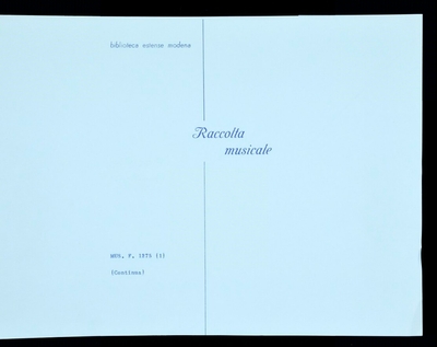 Cavaliere dello Specchio. Dramma di H.V. Kotzebue in 3 atti posto in musica da Ignazio Walter. Partit.