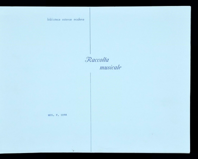 Suonate a violino e basso del sig. Andrea Zani di Casal Maggiore. Opera 5.