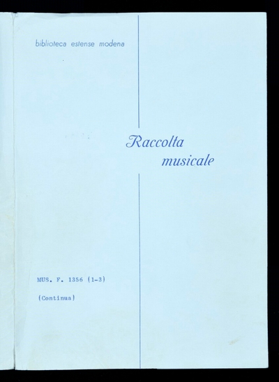 Il Lauro secco, libro primo di Madrigali a 5 voci di autori diversi. [C A T B Q]