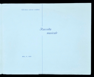 Ariette, trentasette, a sola voce di Soprano, o di Contralto, con bc., Oppure con violini, con violoncello o fagotto