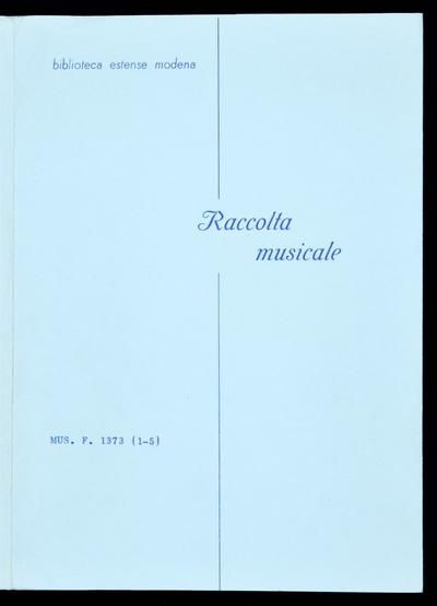 La Ruzina canzone di Filippo de Monte, insieme un altra di Cipriano de Rore... [et altri Madrigali de diversi...]