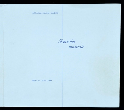 Meslanges de musique Latine, Françoise et Italienne...