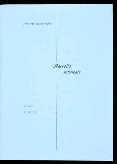 Violino 1° e contralto - recitativo e maestoso - basso