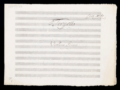 [“La forza delle donne”] - cosa sento - terzetto - violino 1°