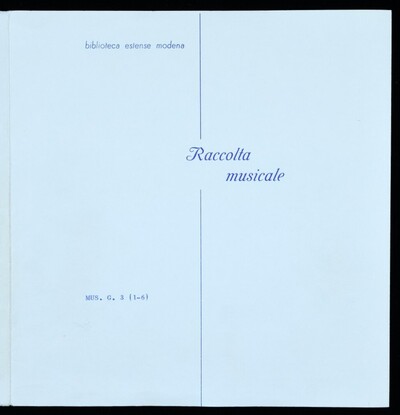 L'Echo et enigmi musicali a sei voci. Lib. II°. [C,A,T,B,Q,S]