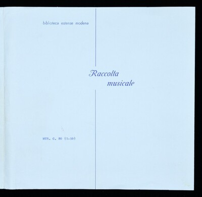 Domine ad adjuvandum a due voci, soprano e basso, con violini, violoncello, viola, tiorba e contrabasso [in sol]. Partit. e parti