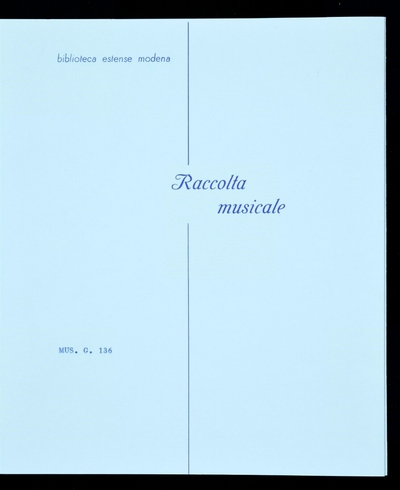 Di Filippo de Monte maestro di capella della sacra cesarea maestà de l'imperatore Rodolfo secondo, il settimo libro delli madrigali a cinque voci, nuovamente da lui composti et dati in luce. La sola parte dell'alto