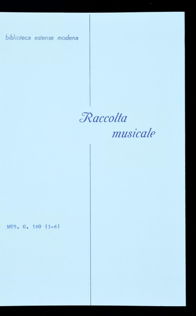 Di Filippo di Monte maestro di capella della s. c. maestà de l'imperatore Rodolfo secondo, il primo libro delli madrigali, a sei voci. Nuovamente ristampato