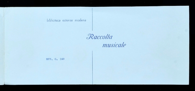 Cantate e canzonette per s. col b.c.