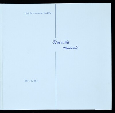Six canzonets italiens a deux et trois voix, composés par M. Vento