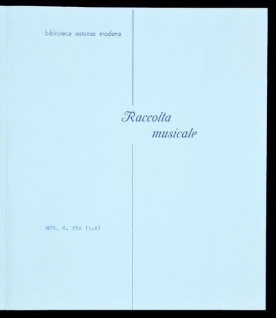 Il 2° libro dei Madr. a 5 voci [con uno a 4 e un . Dialogo a 7]