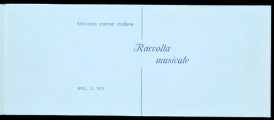 Cantate, pezzi 3
