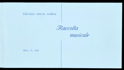 Cantate, Pezzi 8.