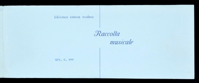 Ariette (27) a Sopr. e Terzetto a 2 Sopr. e Contralto con bc