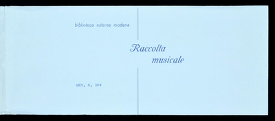 Ariette a Soprano o Tenore con BC.