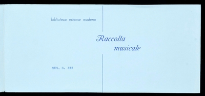24 Ariette a Sop.o o Contr.o a Ten.re o Basso, con B.C.