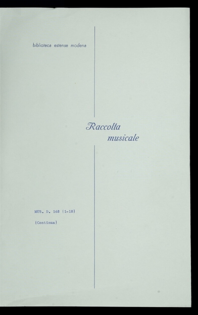 4-voice mass with orchestra Parts