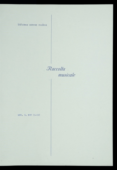 Sinfonia in Eb a 2 viol, 2 ob, 2 corni, viola e basso