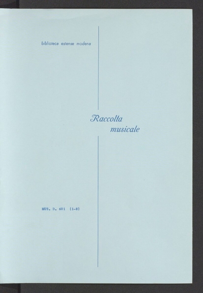 Sinfonia in F a 2 violini, 2 oboe, 2 corni, viola e basso