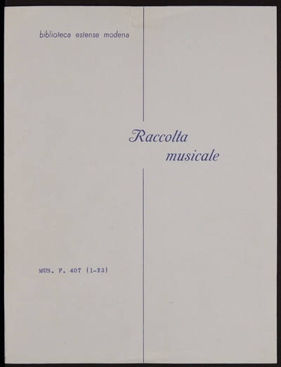 Accurrite Tartarei spiritus. Piece for St. Nicholas with 2 voices, singing and bass with choruses and instruments