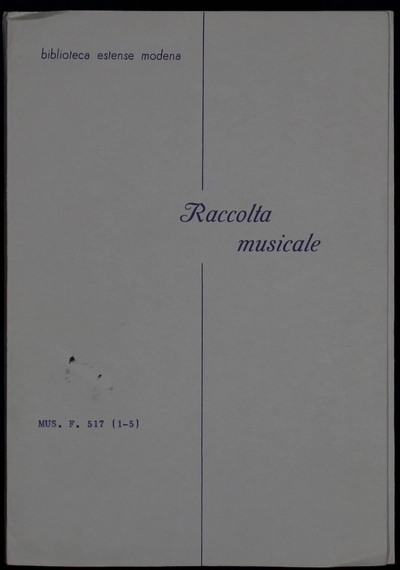 Madrigali concertati a due, tre e quattro voci, da suonarsi nel Cembalo, Chitarrone o altro simile strumento. [Libro 2. Op. 11]