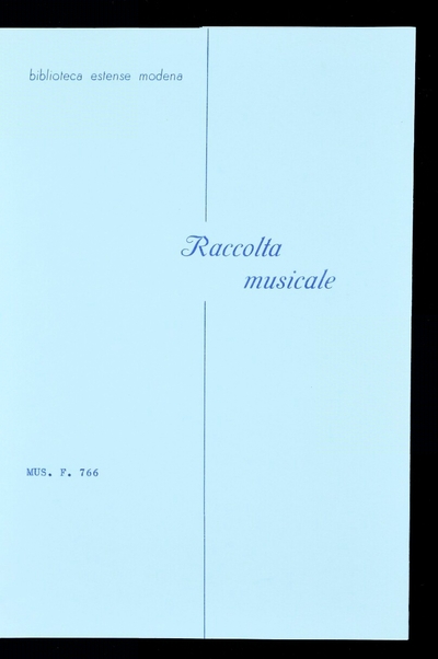 By Filippo di Monte maestro di capella della s. c. Emperor Rudolph's majesty, second, the tenth book of madrigals, with five voices unearthed. The only part of b.