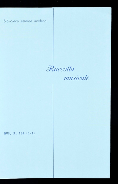 Di Filippo di Monte maestro di capella della s. c. maestà dell'imperatore Massimiliano secondo, il primo libro delli madrigali a sei voci nuovamente ristampato. Parti del c., a., t., b. e quinto