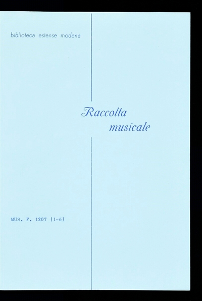 Madrigali a 6 voci d'Horatio Vecchi, novamente stampati. Libro primo