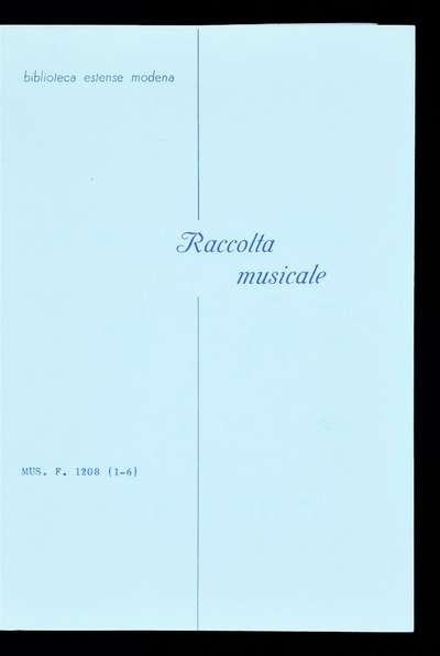 Canzonette a sei voci d'Horatio Vecchi, novamente stampate. Libro primo. Con privilegio