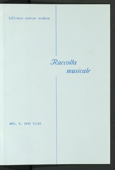By Pietro Vinci Sicilian of the city of Nicosia maestro di cappella in S. Maria Maggior of Bergamo, the second book of five-voice motets. New light.