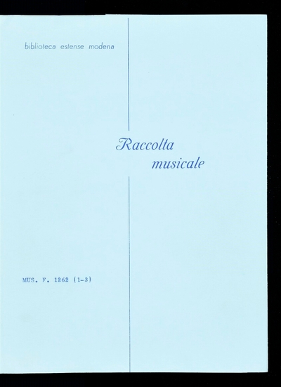 Sonate A Doi Violini, col Basso per l'Organo. Consecrate all'Altezza Serenissima Del Sig. Prencipe di Parma Odoardo Farnese Da Tomaso Antonio Vitali Bolognese Servitore Attuale dell'A.S. di Modona. Opera Seconda