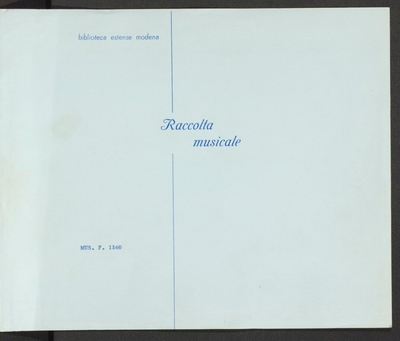 Cantate, seven, with soprano, or Contralto, or Basso, with bc., or with violins