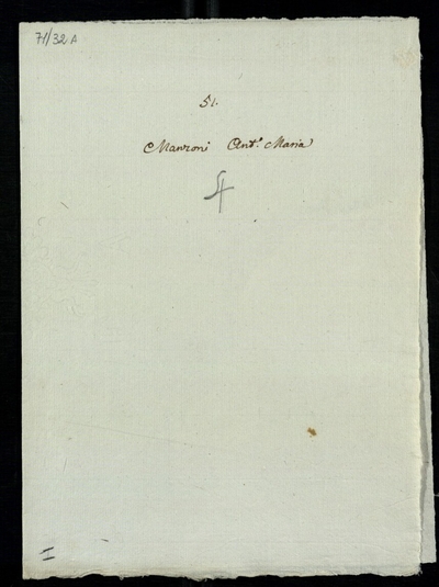 Lettere di Manzoni, Anton Maria a Lodovico Antonio Muratori (1703 - 1719)