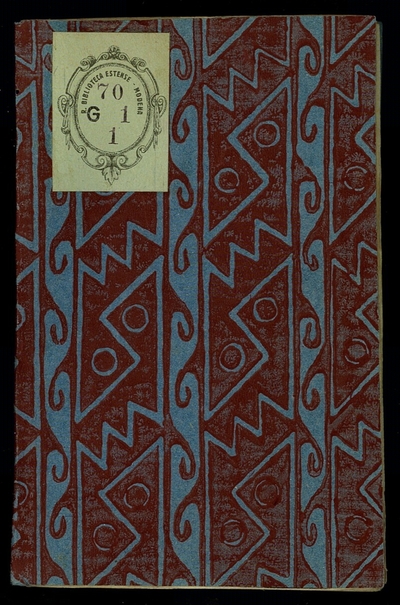 Comedia del Trissino intitulata i simillimi. - (Stampata in Venezia : per Tolomeo Ianiculo da Bressa, 1548 di ottobre).