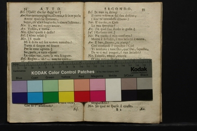 Il Sesostri re d'Egitto drama per musica da rappresentarsi nel teatro Malvezzi la primavera dell'anno 1719. In Bologna. Dedicato all'altezza serenissima del signor D. Alderanno Cybo Malaspina ...-In Bologna : per li Rossi, e compagni, sotto le scuole, all