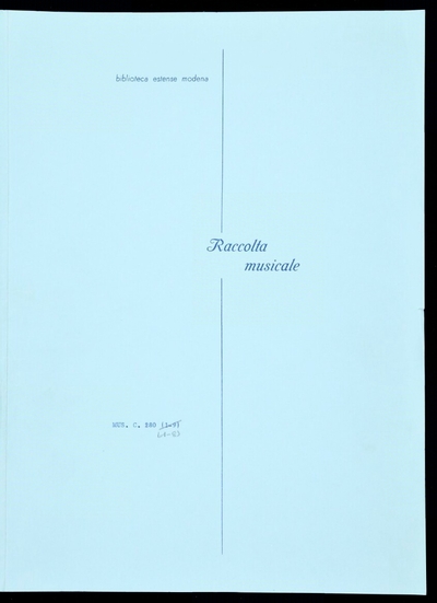Quatre Simphonies a deux violons, alto et basse, 2 hautbois, 2 cors. Oeuvre VII