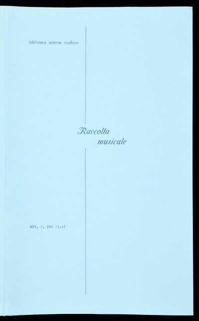 Quatre quatuors pour deux violons, alto et violoncello [Op. 1. Libro 1.]