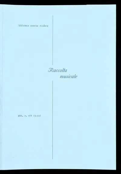 Sinfonia a 2 violini, 2 flauti, 2 corni, viola obl. e basso